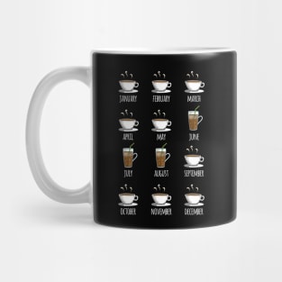 Coffee Throughout the Year Mug
